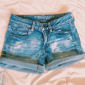 american eagle jean shorts